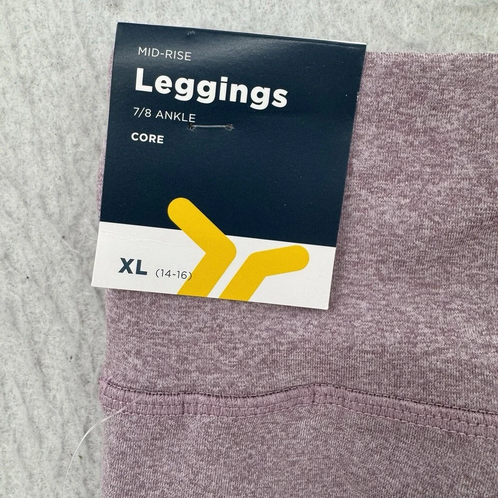 Old Navy Active Leggings Youth Size XL ‎ 14-16 Go Dry Pink Mid Rise Pants NWT